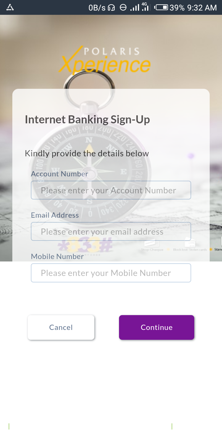 Polaris Bank internet banking