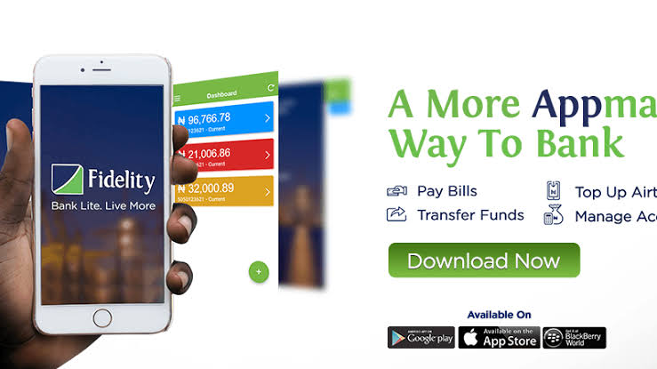 Fidelity Bank mobile app