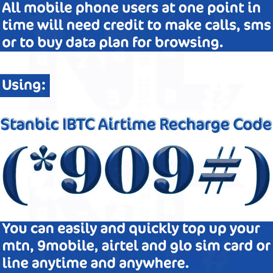 Stanbic Bank Recharge Code
