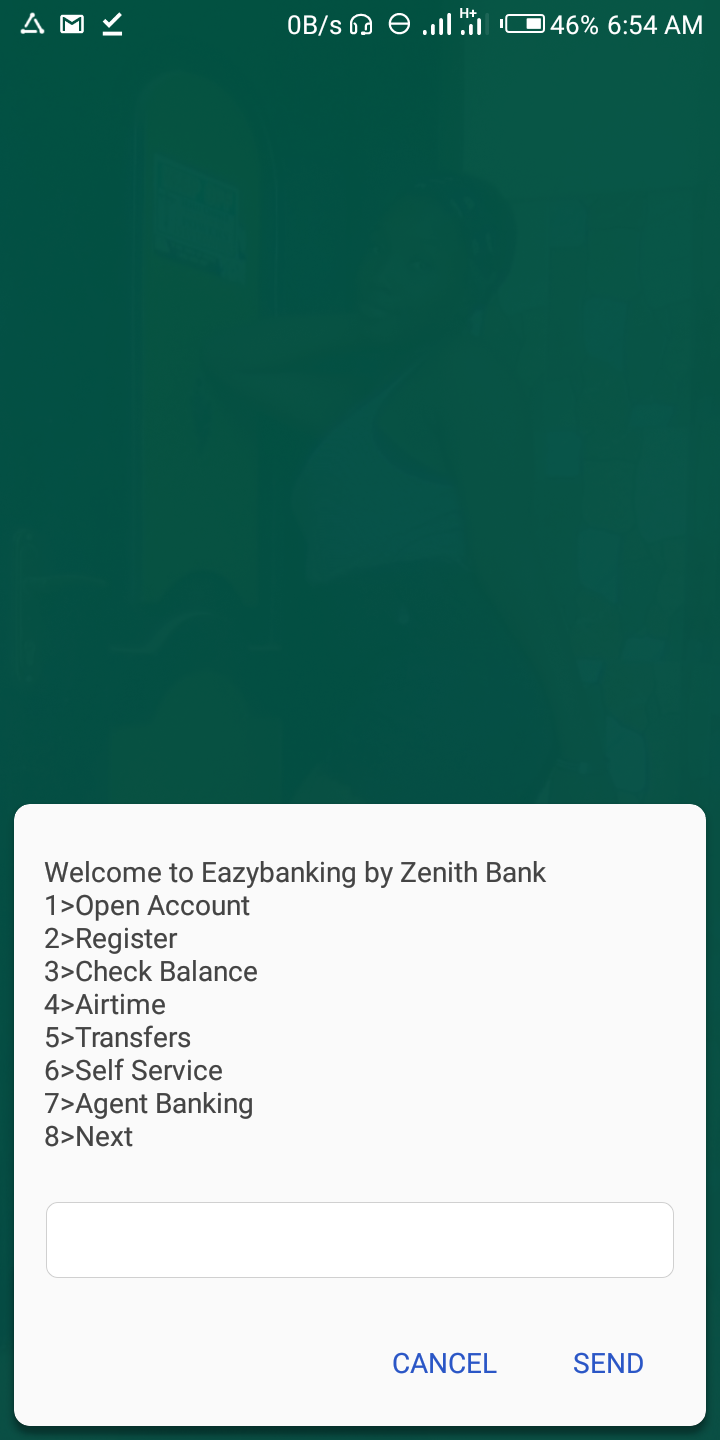 zenith bank recharge code