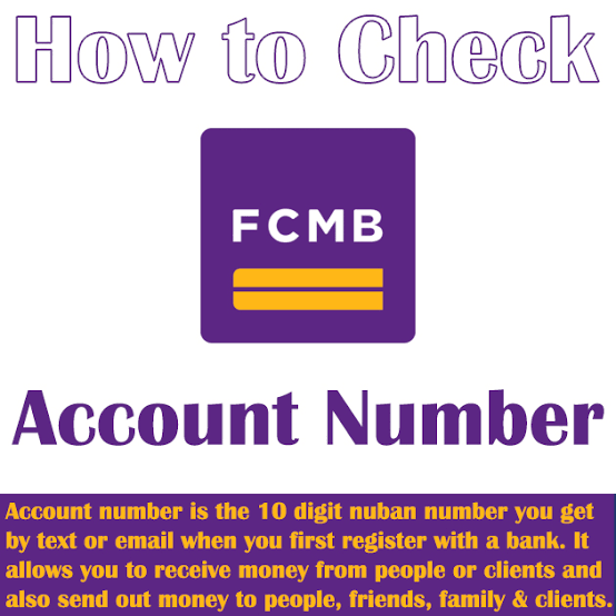 How To Check My FCMB Account Number Using Phone
