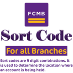 FCMB Sort Code