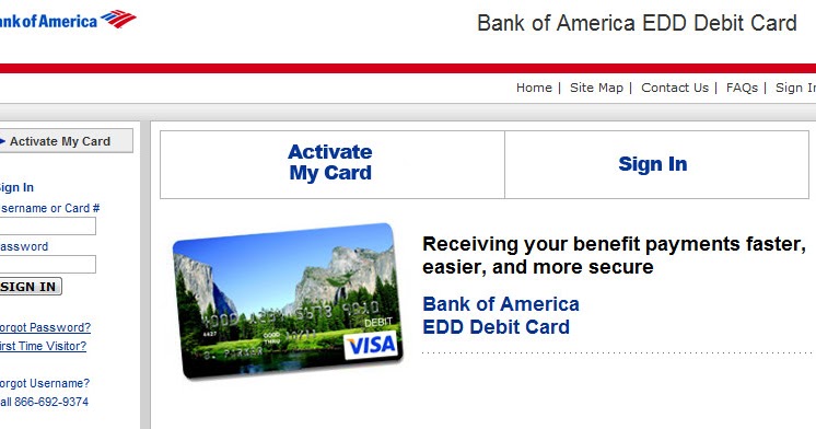 How To Activate Bank Of America Debit Card 