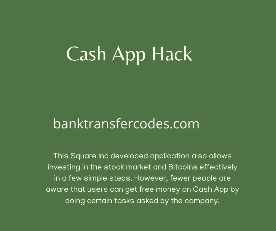 cash app hack