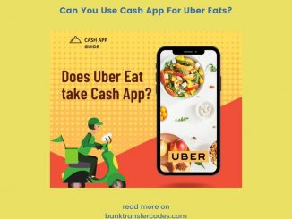 Can You Use Cash App For Uber Eats?