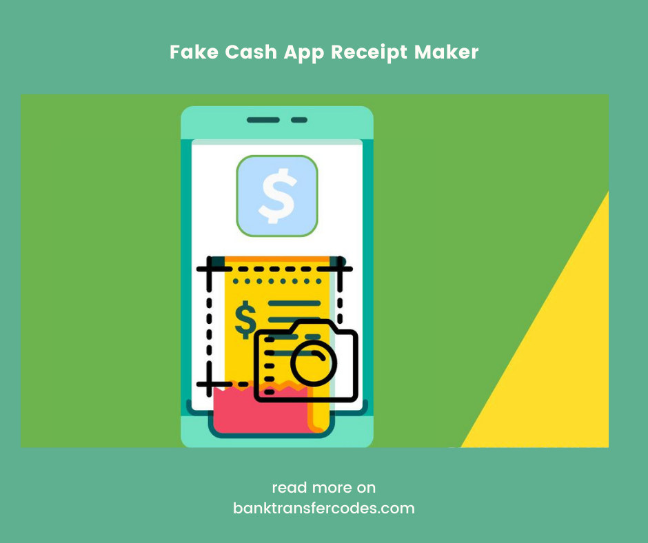 Fake Cash App Receipt Maker