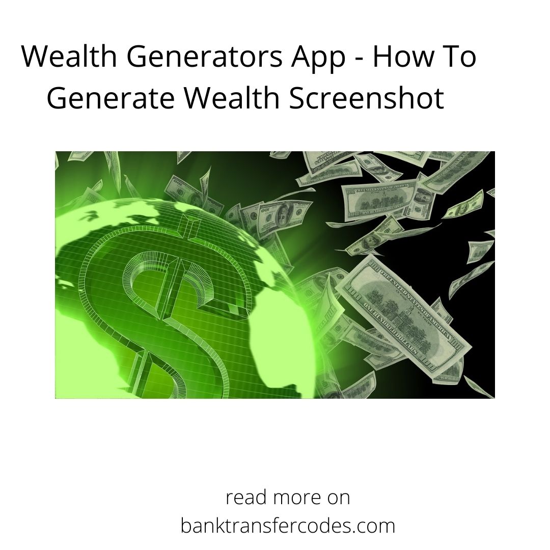 Wealth Generators App - How To Generate Wealth Screenshot