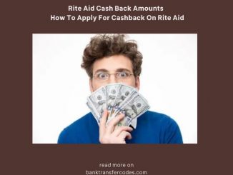 rite aid cash back amounts
