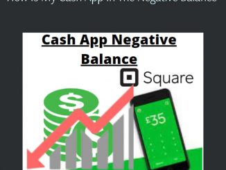 How Is My Cash App In The Negative Balance