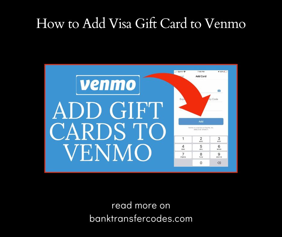 How to Add Visa Gift Card to Venmo