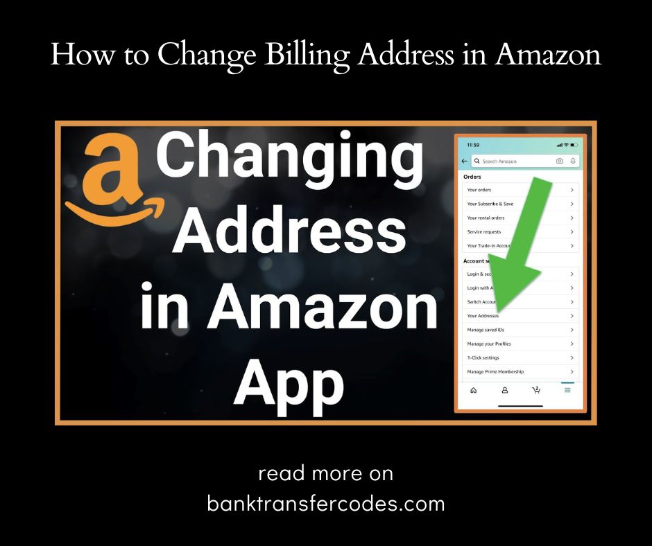 How to Change Billing Address in Amazon