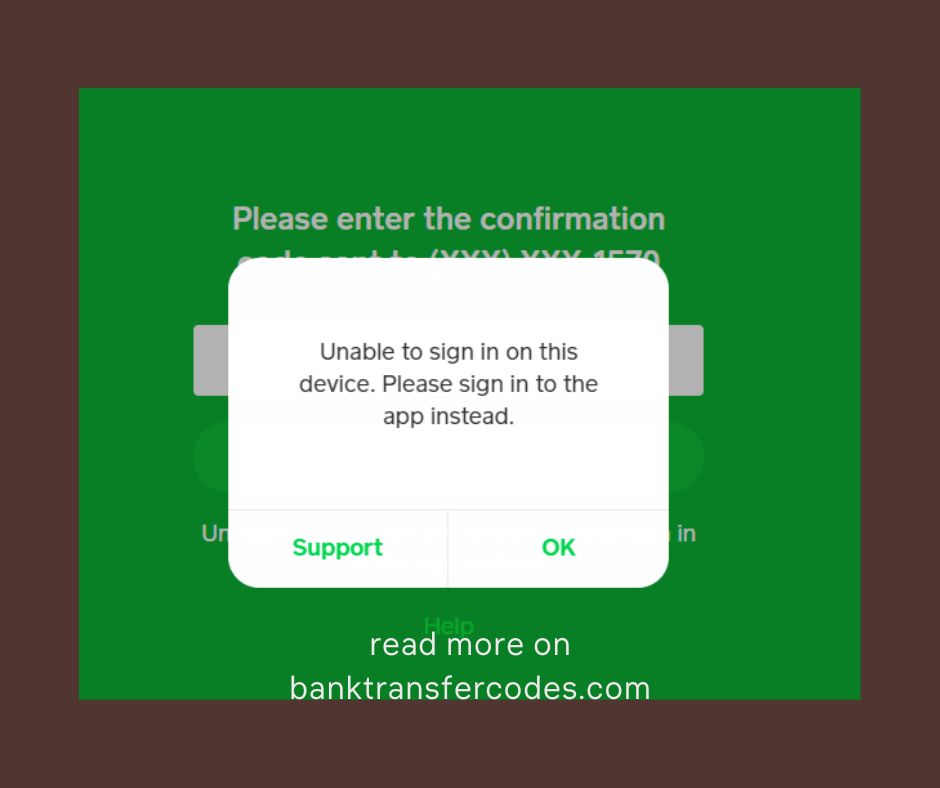 Your Cash App Has Connection Issues