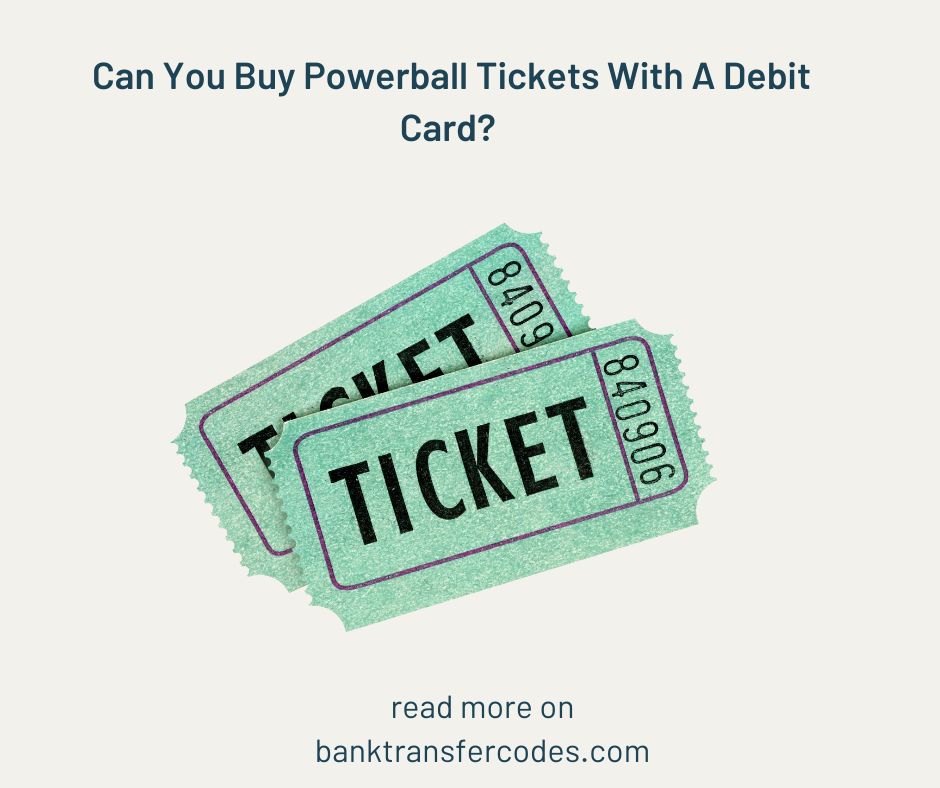 Can You Buy Powerball Tickets With A Debit Card