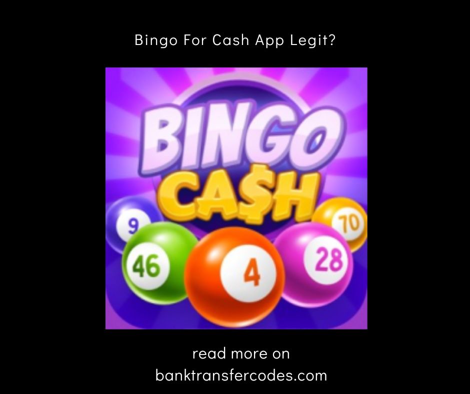 Bingo For Cash App Legit?