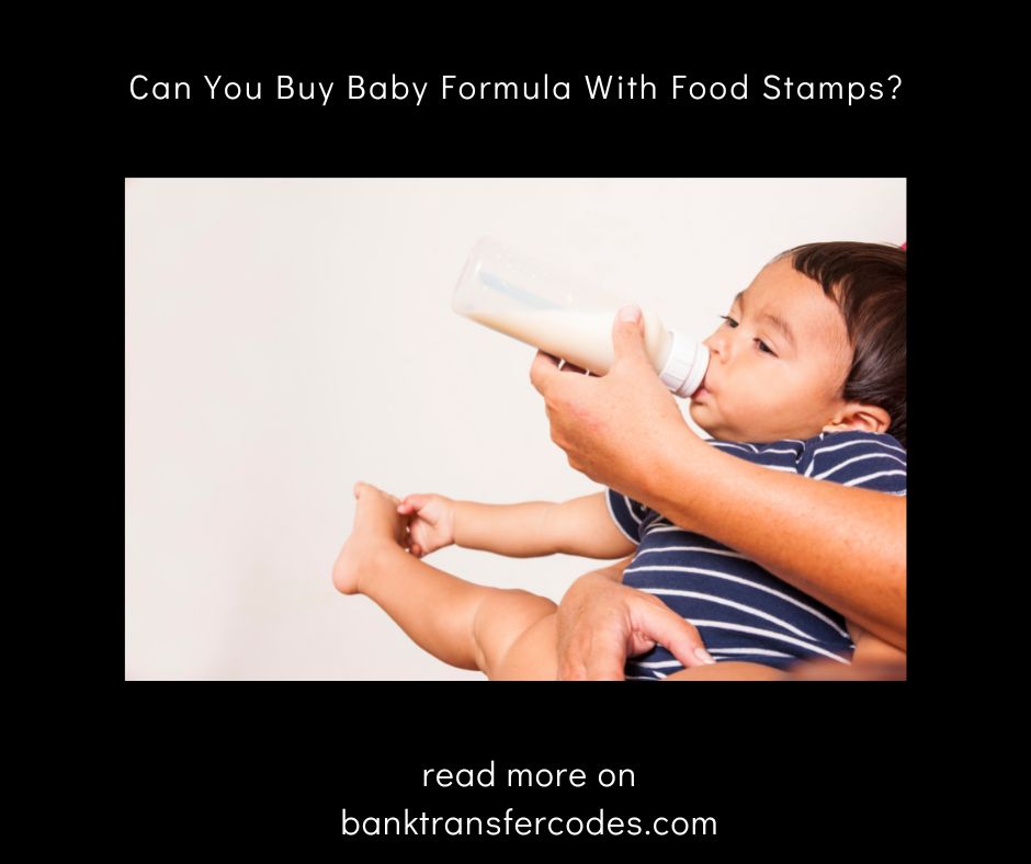 Can You Buy Baby Formula With Food Stamps