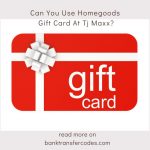 Can You Use Homegoods Gift Card At Tj Maxx