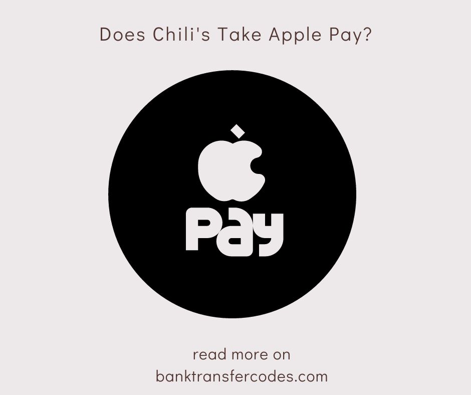 Does Chili's Take Apple Pay