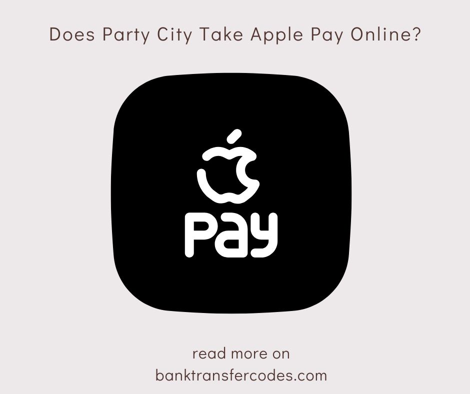 Does Party City Take Apple Pay Online