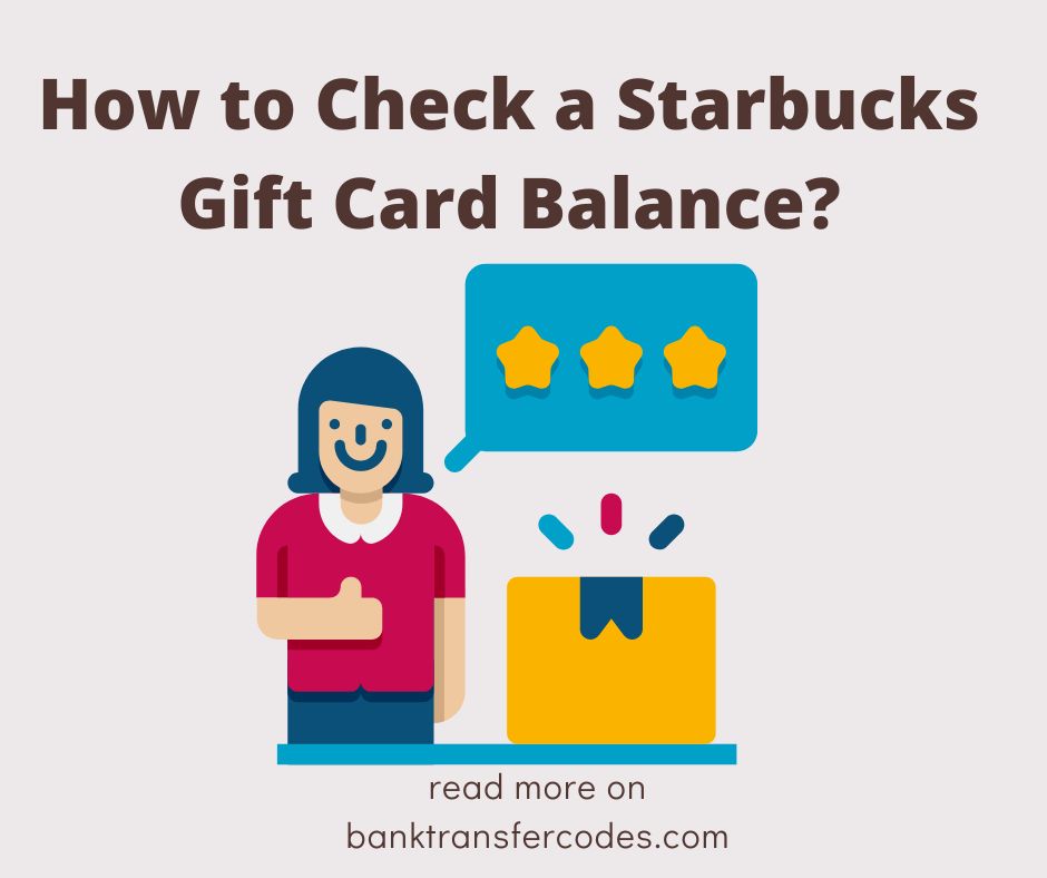 How to Check a Starbucks Gift Card Balance?